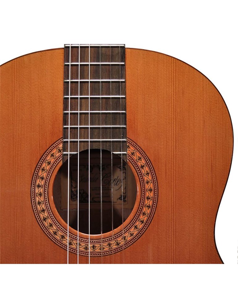 Guit. 3/4 Salvador Cortez cedro macizo/sapeli bri.