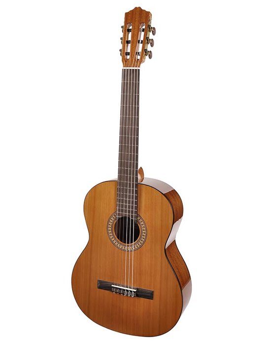 Guit. EC Salvador Cortez cedro macizo/sapeli zurda