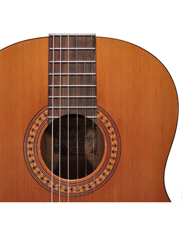 Guit. 7/8 Salvador Cortez cedro macizo/sapeli bri.