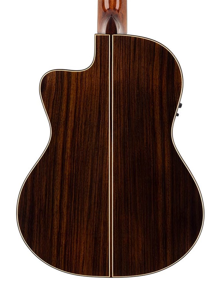 Guit. EC Salvador Cortez cedro macizo/palisa. bri.