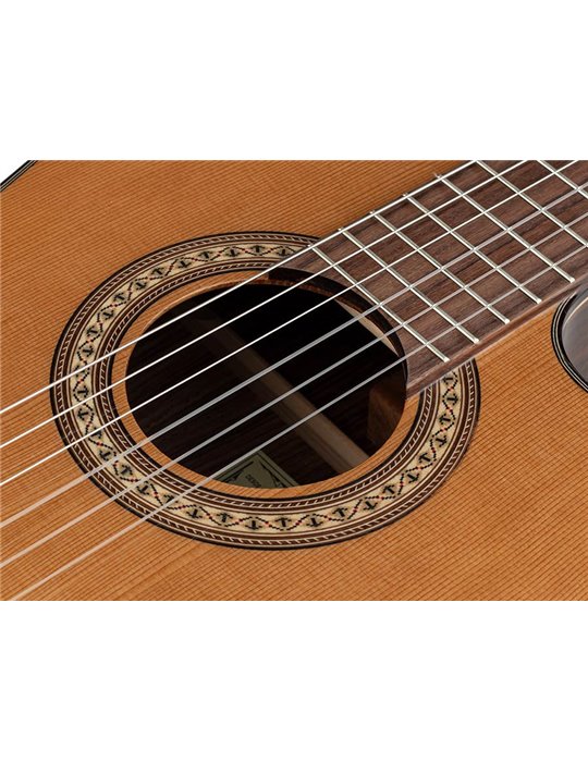 Guit. EC Salvador Cortez cedro macizo/palisa. bri.