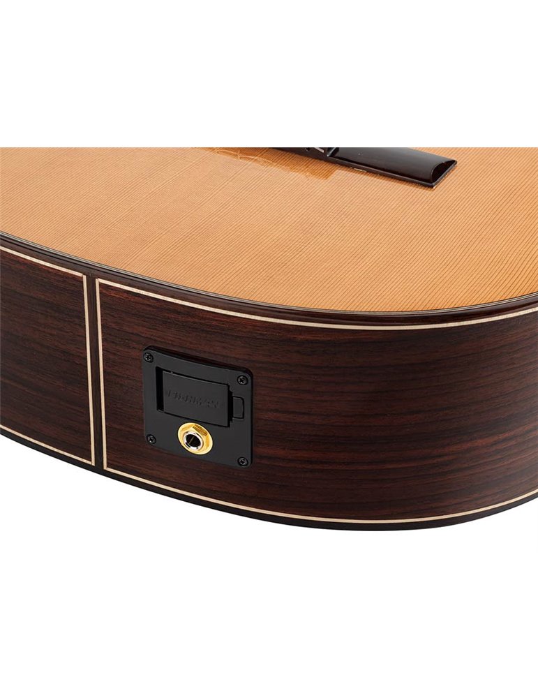 Guit. EC Salvador Cortez cedro macizo/palisa. bri.