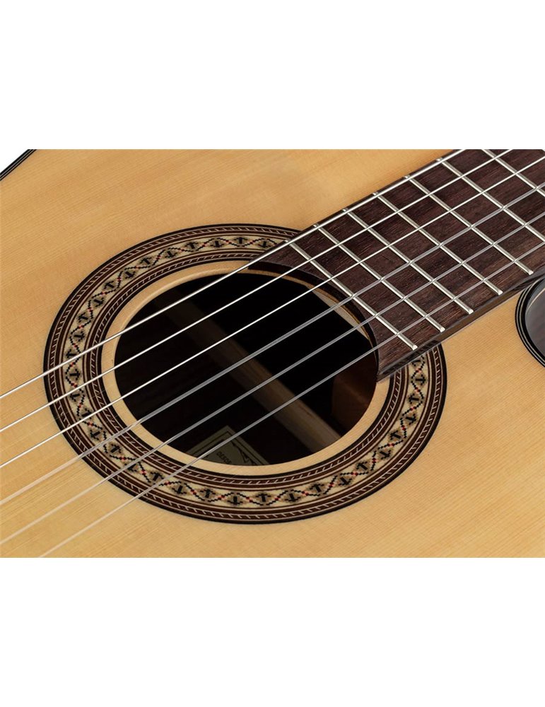 Guit. EC Salvador Cortez abeto macizo/palisa. Bri.