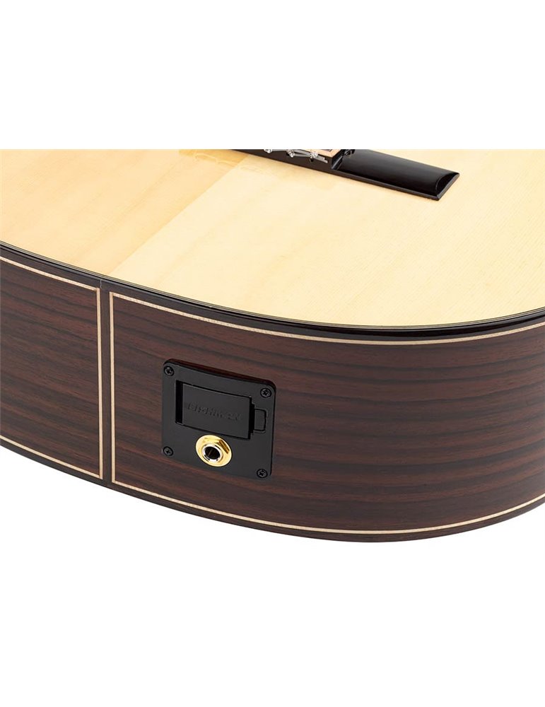 Guit. EC Salvador Cortez abeto macizo/palisa. Bri.