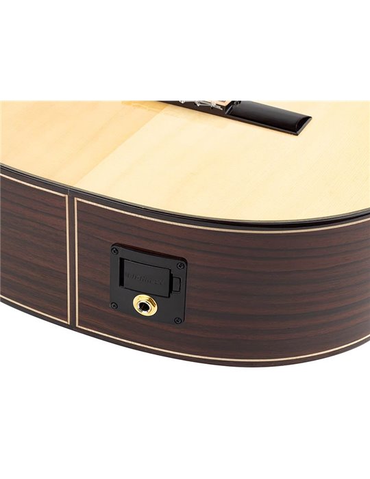 Guit. EC Salvador Cortez abeto macizo/palisa. Bri.