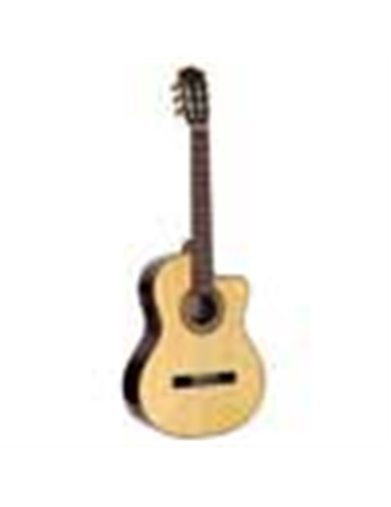 Guit. EC Salvador Cortez abeto macizo/palisa. Bri.