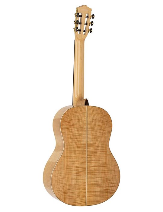 Guit. Salvador Cortez abeto macizo/arce flam. bri.