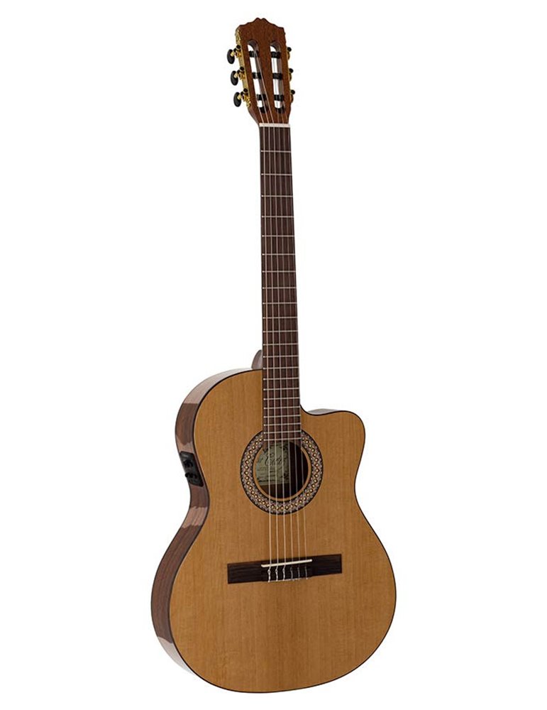 Guit. Cross. EC Salvador Cortez cedro maci./sapeli