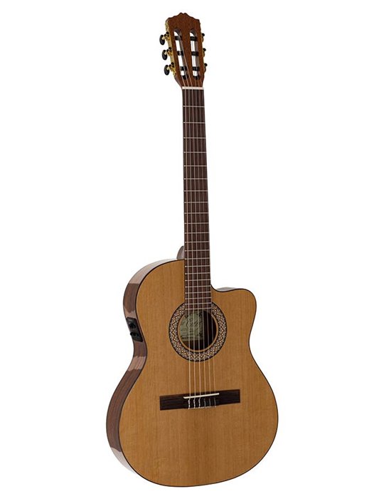 Guit. Cross. EC Salvador Cortez cedro maci./sapeli