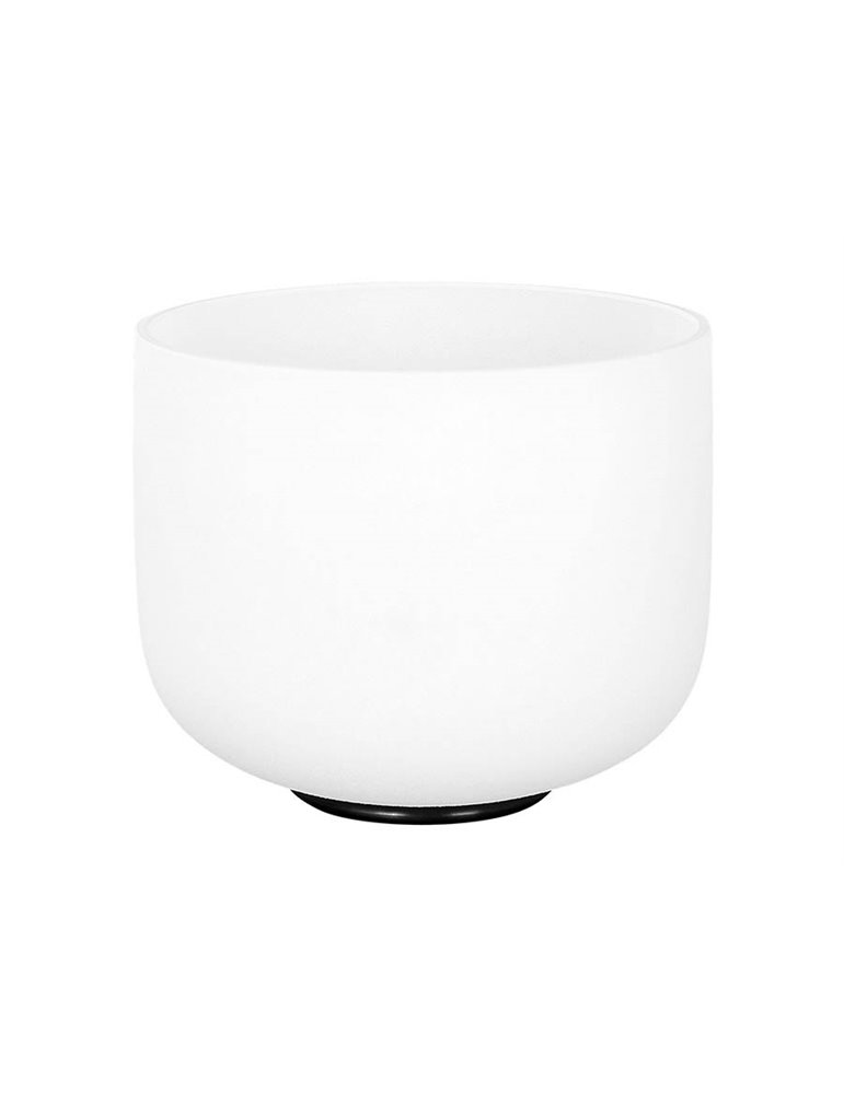 quartz crystal singing bowl 8 440Hz B, with malle"