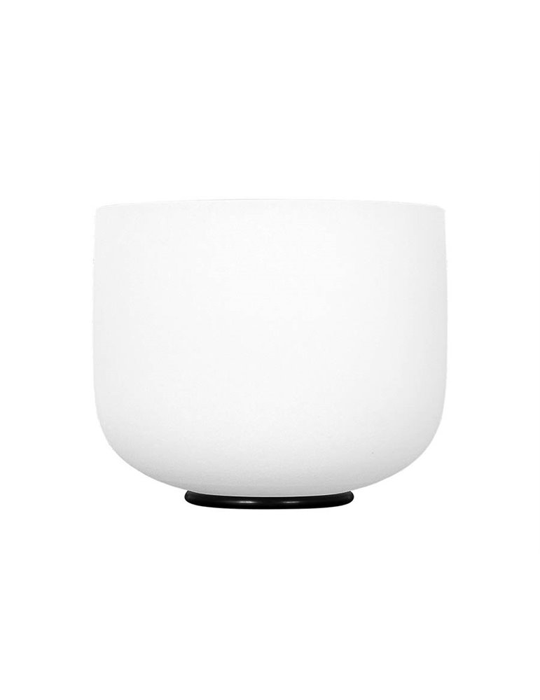 quartz crystal singing bowl 8 440Hz B, with malle"