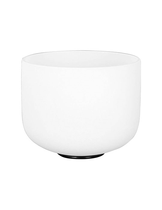 quartz crystal singing bowl 9 440Hz A, with malle"
