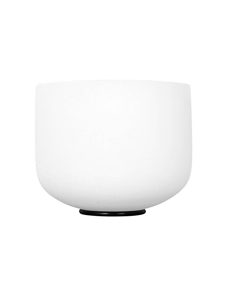 quartz crystal singing bowl 9 440Hz A, with malle"