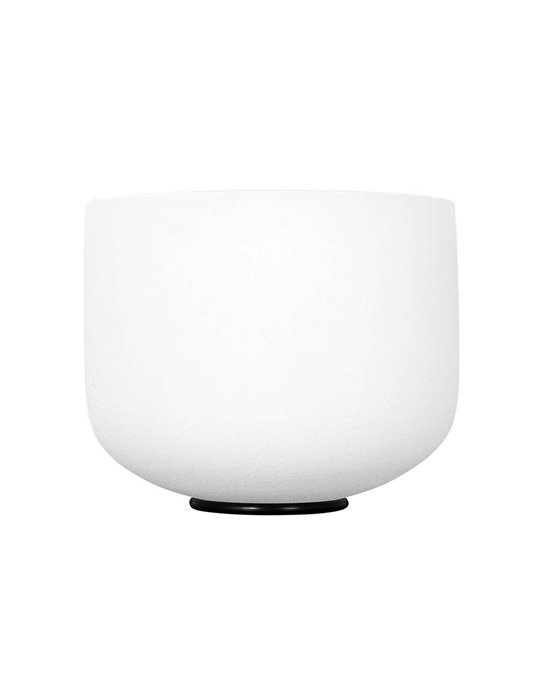 quartz crystal singing bowl 9 440Hz A, with malle"