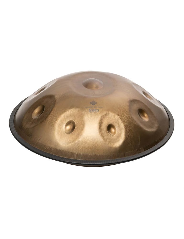 stainless steel handpan D Kurd 440 hz, with padded