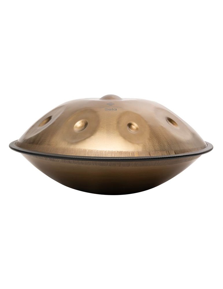 stainless steel handpan D Kurd 440 hz, with padded
