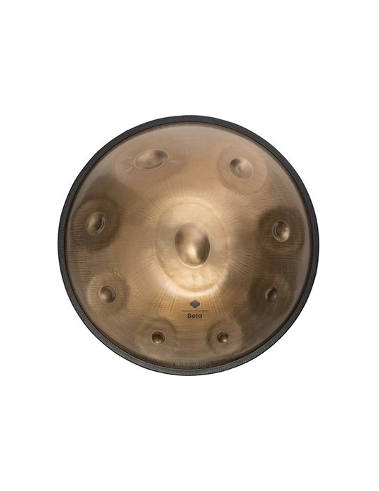 stainless steel handpan D Amara (440 hz, with padd