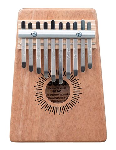 KALIMBA SELA DE CAOBA 10" 2