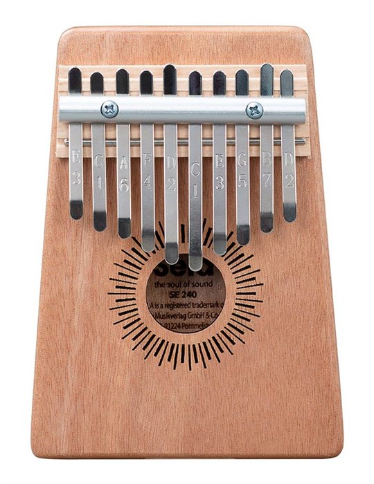 KALIMBA SELA DE CAOBA 10"