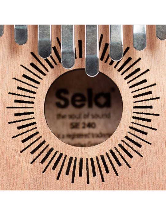 KALIMBA SELA DE CAOBA 10"