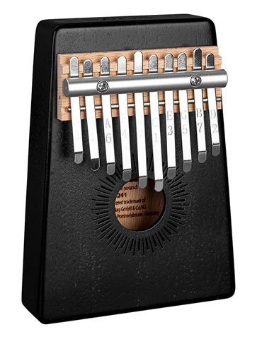 KALIMBA SELA DE CAOBA 10" NEGRA