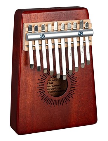 kalimba 'Mahogany 10' red