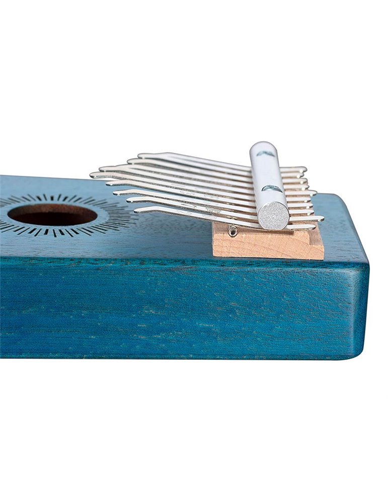kalimba 'Mahogany 10' blue