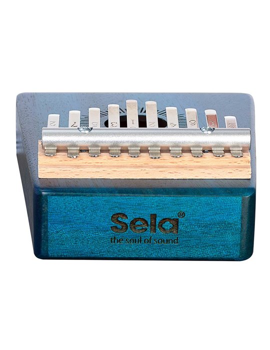 kalimba 'Mahogany 10' blue