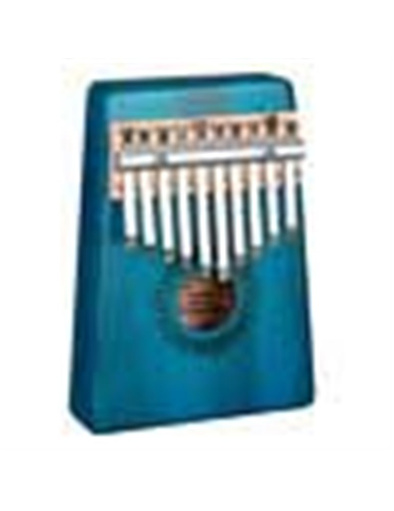 kalimba 'Mahogany 10' blue