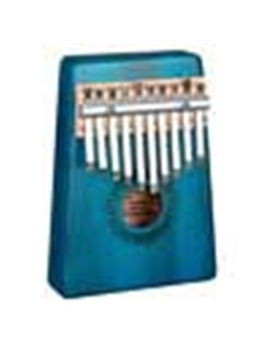 kalimba 'Mahogany 10' blue