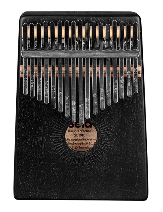 kalimba 'Mahogany 17' black