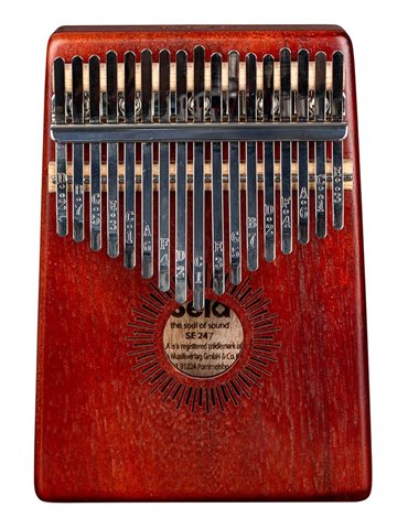 kalimba 'Mahogany 17' red 2