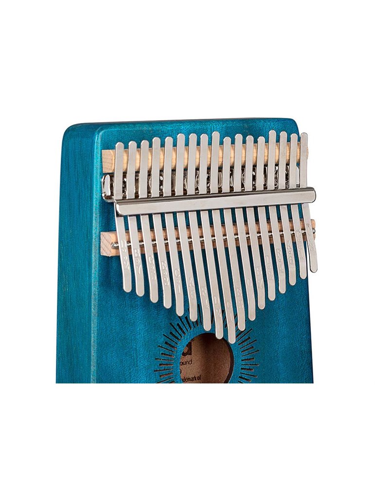 kalimba 'Mahogany 17' blue