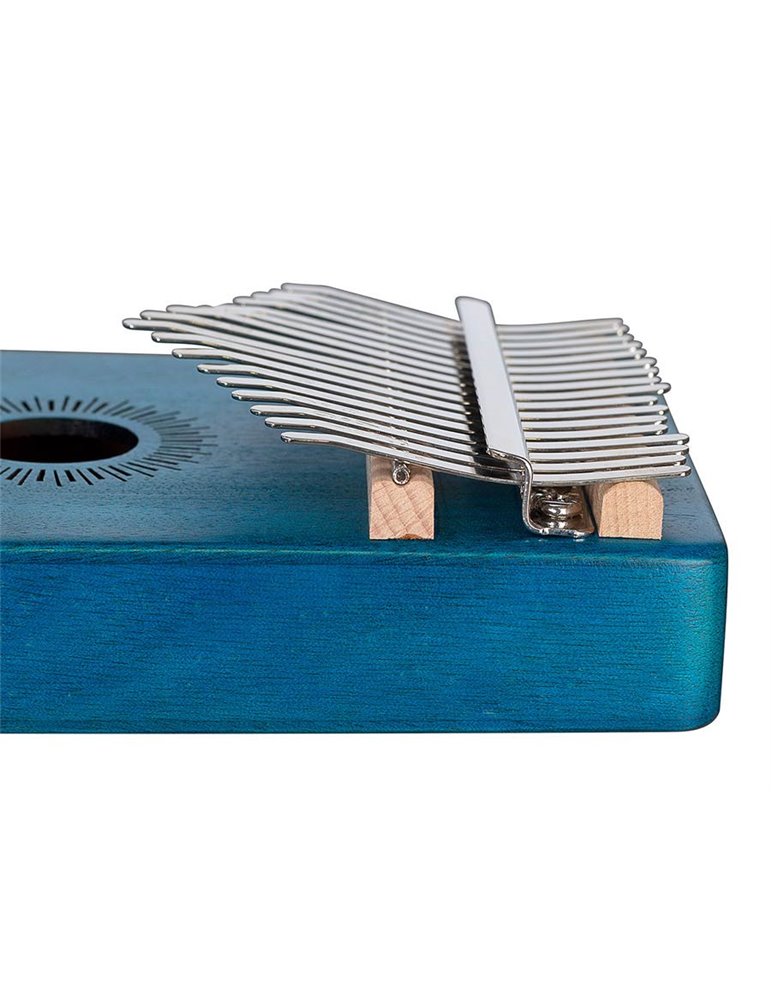 kalimba 'Mahogany 17' blue