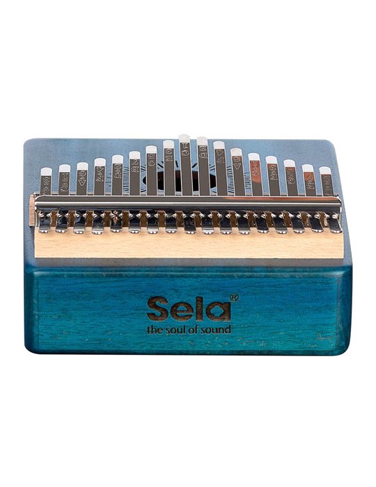 kalimba 'Mahogany 17' blue
