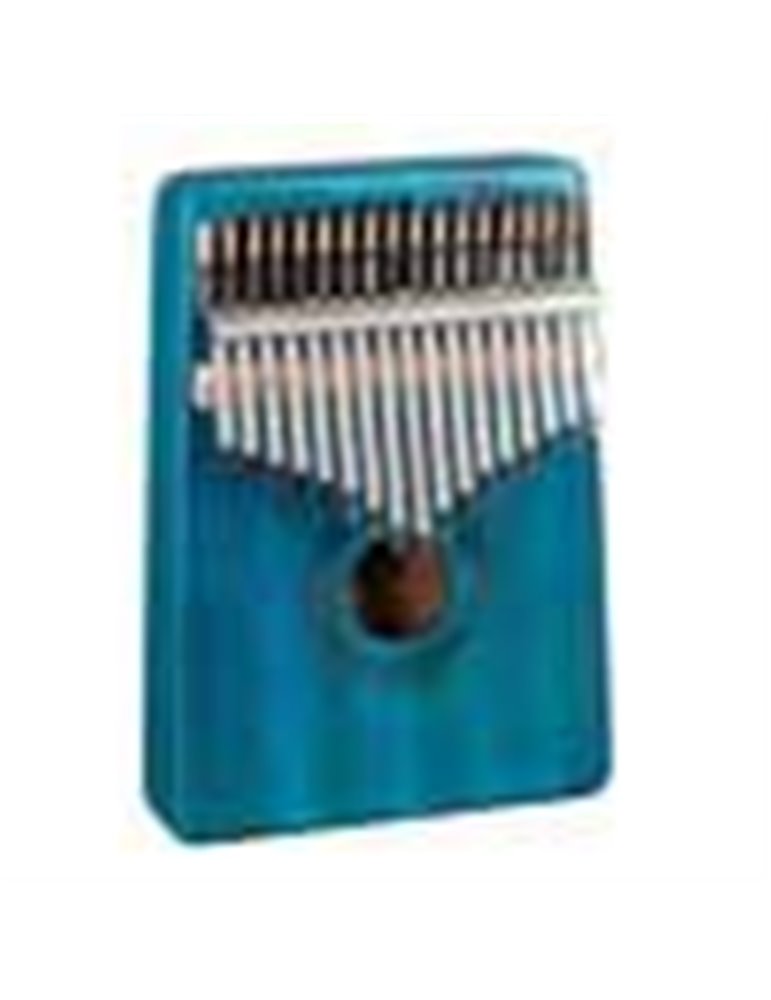 kalimba 'Mahogany 17' blue