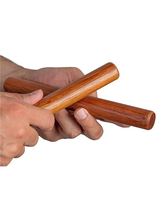 2-tone claves 20mm, rosewood