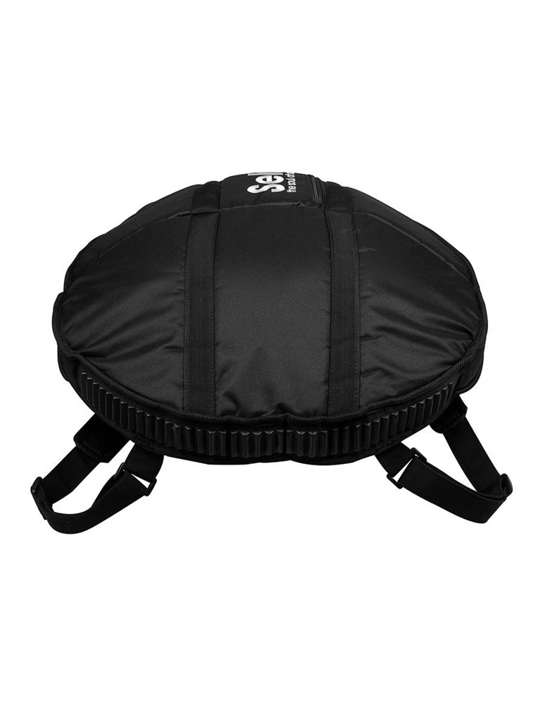 HANDPAN SELA DE ACERO INOXIDABLE Bb2 AMARA 440 HZ CON BOLSA ACOLCHADA