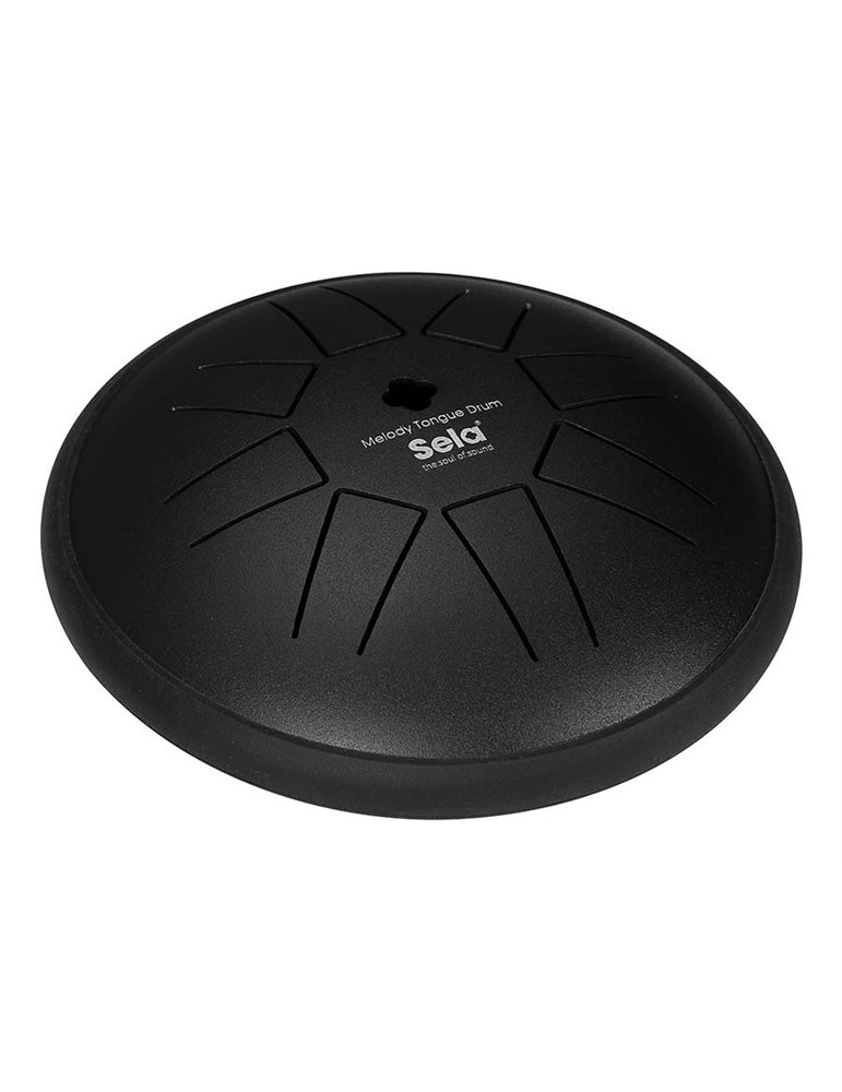 tongue drum 6, 8 tongues, C major, black"