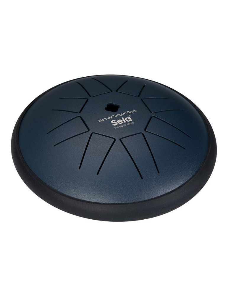 tongue drum 6, 8 tongues, D major, navy blue"