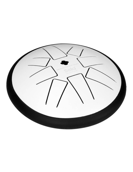 tongue drum 6, 8 tongues, G minor, white"