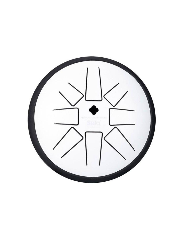 tongue drum 6, 8 tongues, G minor, white"