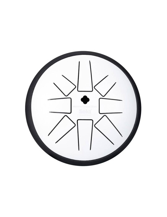 tongue drum 6, 8 tongues, G minor, white"