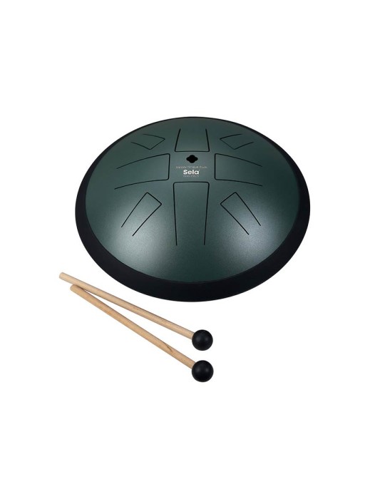 tongue drum 10, 8 tongues, C Golden Gate, dark gr"