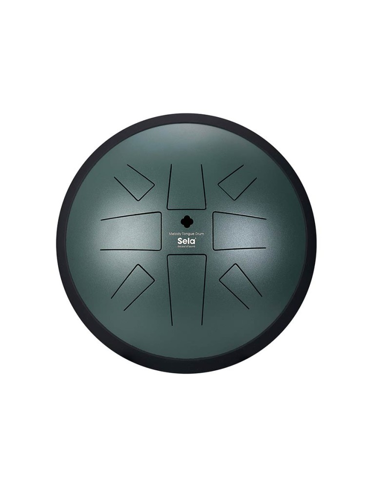 tongue drum 10, 8 tongues, C Golden Gate, dark gr"