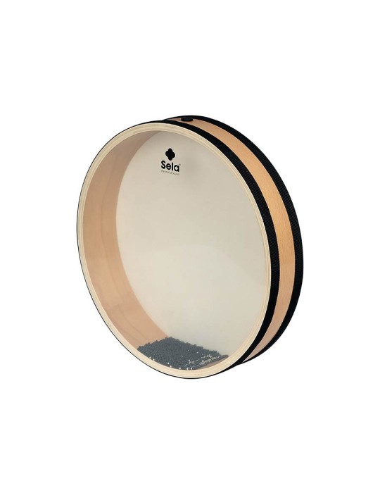 ocean drum 30 cm (12), wooden frame with natural"