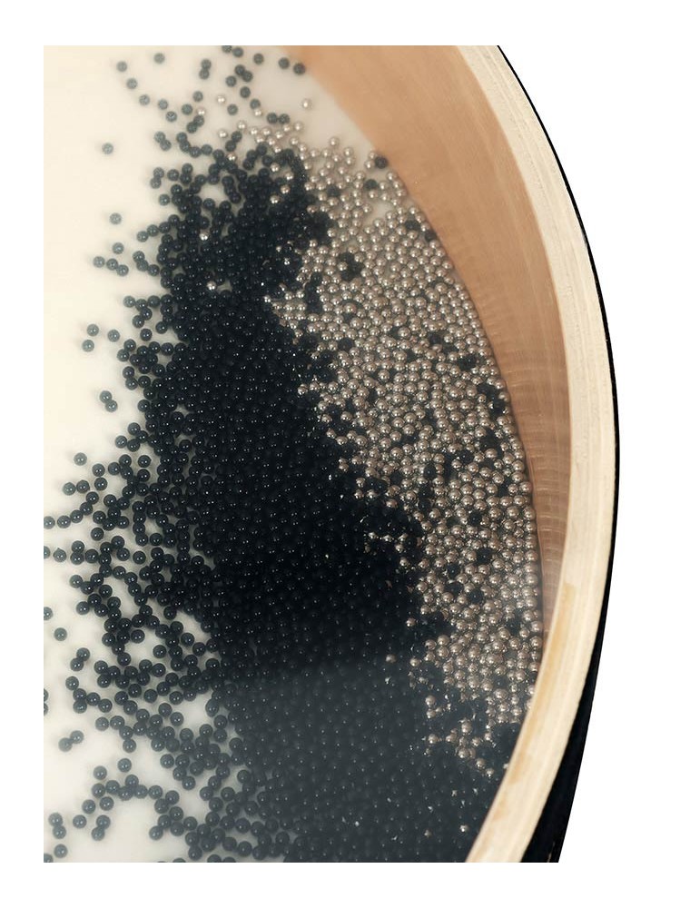 ocean drum 45 cm (18), wooden frame with natural"