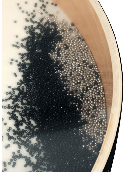 ocean drum 45 cm (18), wooden frame with natural"