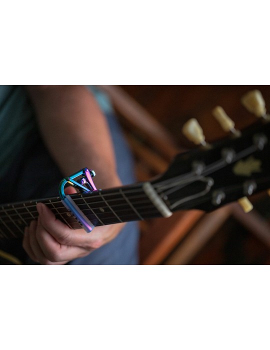 CEJILLA SHUBB CAPO ROYALE PARA ACÚSTICA y ELÉCTRICA PAUA PEARL