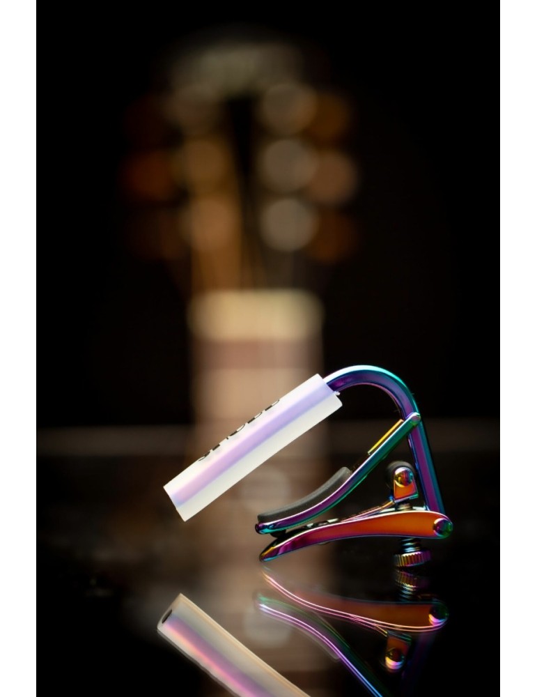 CEJILLA SHUBB CAPO ROYALE PARA ACÚSTICA y ELÉCTRICA PAUA PEARL